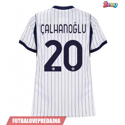 Lacne Ženy Futbalové dres Inter Milan Hakan Calhanoglu #20 2026-27 Krátky Rukáv - Preč